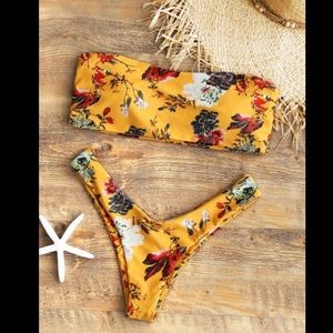 Zaful Bandeau Bikini